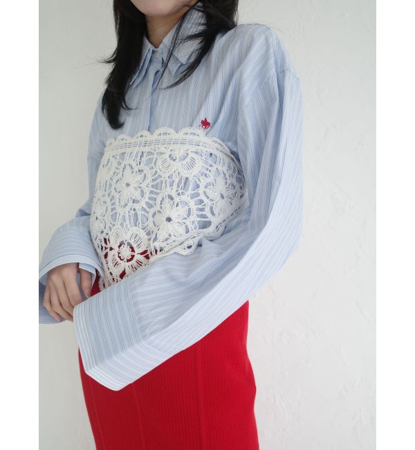 LAGUNAMOON「【POLO BCSコラボ】レイヤードカラーカフスシャツ」|シャツ・ブラウス|