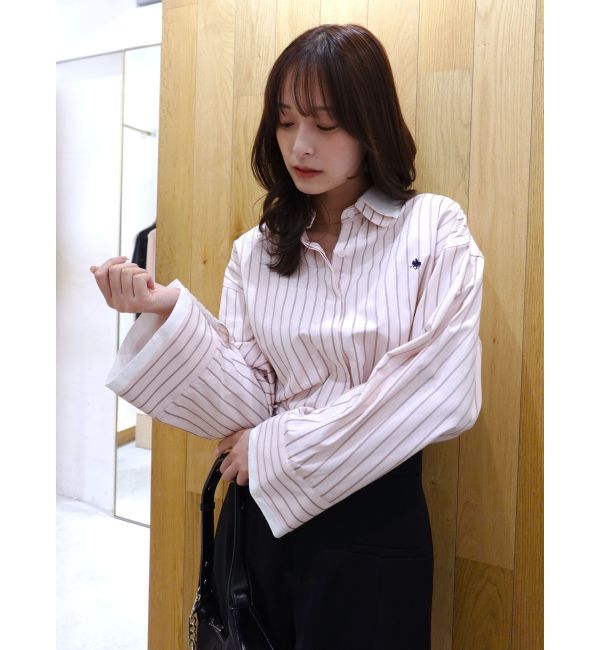 LAGUNAMOON「【POLO BCSコラボ】レイヤードカラーカフスシャツ」|シャツ・ブラウス|