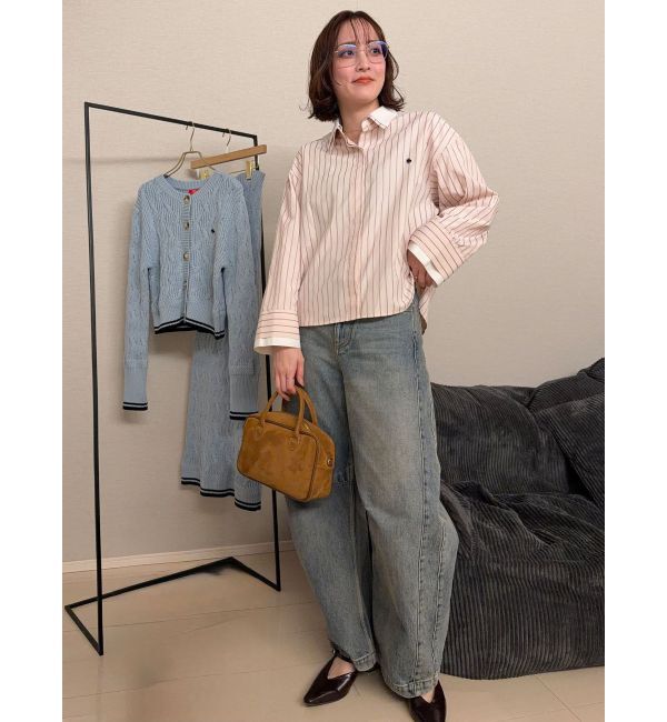 LAGUNAMOON「【POLO BCSコラボ】レイヤードカラーカフスシャツ」|シャツ・ブラウス|