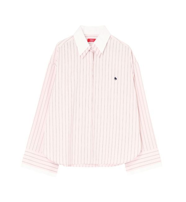 LAGUNAMOON「【POLO BCSコラボ】レイヤードカラーカフスシャツ」|シャツ・ブラウス|