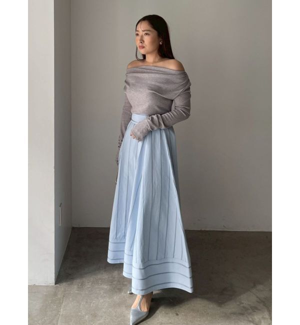 LAGUNAMOON「【POLO BCSコラボ】ボリュームマキシサーキュラースカート」|スカート|