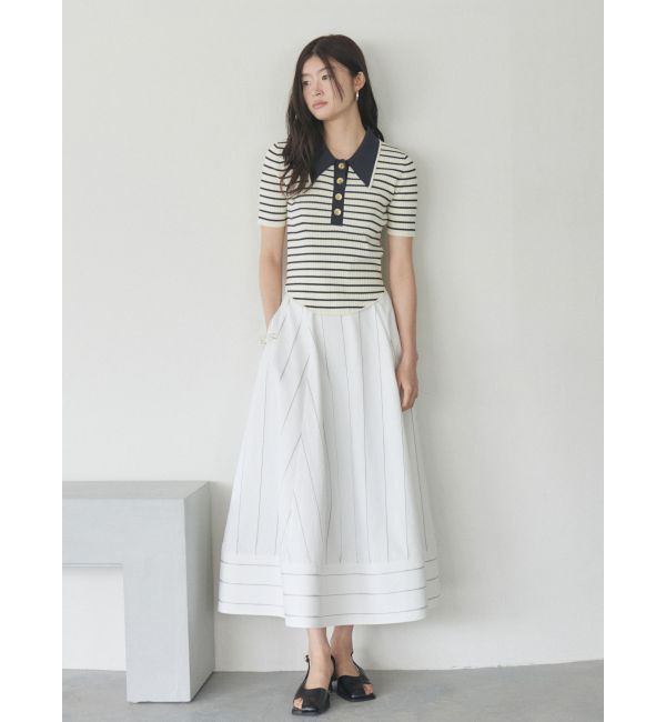 LAGUNAMOON「【POLO BCSコラボ】ボリュームマキシサーキュラースカート」|スカート|