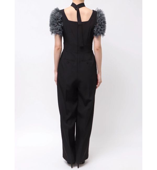 LAGUNAMOON「【ソンイさんコラボ】LADYチュールショルダーパンツドレス」|ドレス|