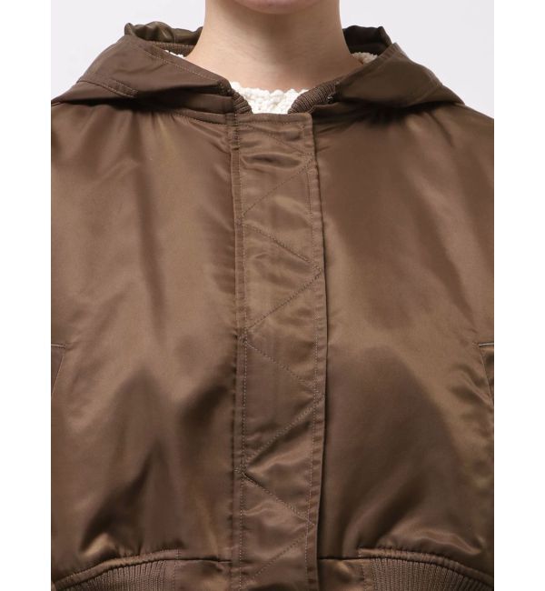 LAGUNAMOON「ショートMA-1」|ブルゾン・スタジャン|