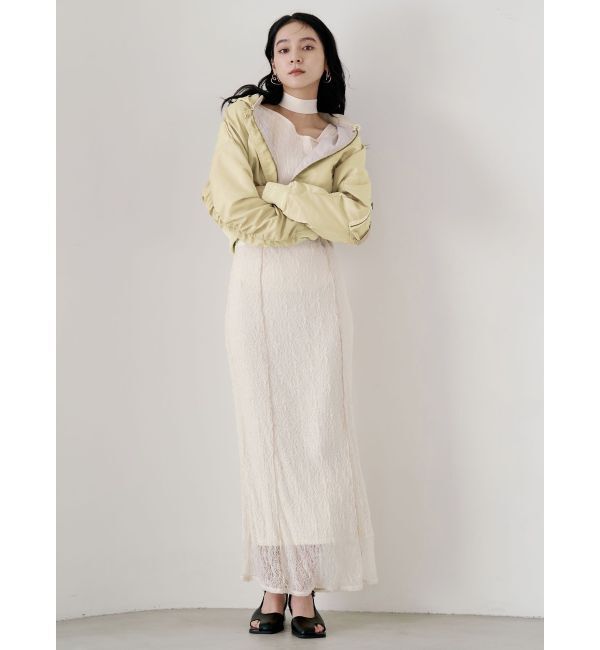 LAGUNAMOON「ショートMA-1」|ブルゾン・スタジャン|