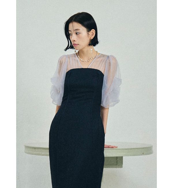 LAGUNAMOON「LADYアメリアジャガードIラインドレス」|ドレス|