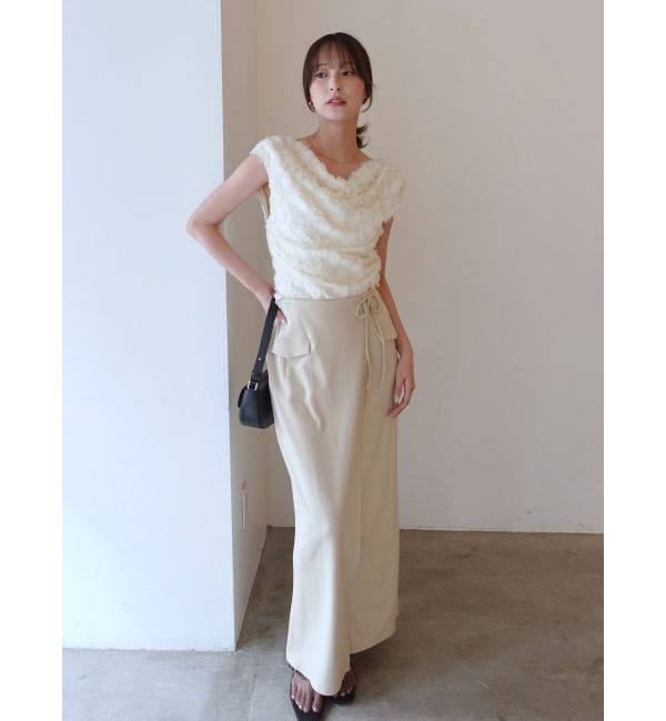 LAGUNAMOON「デザインポケットラップカットスカート」|スカート|