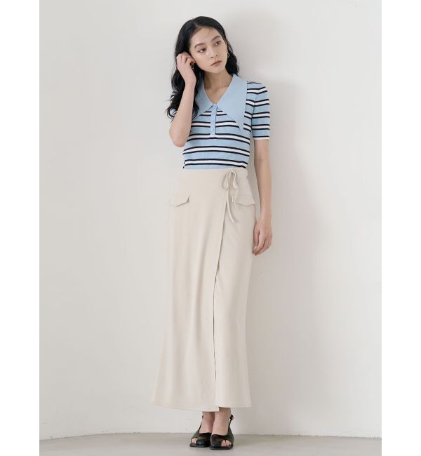 LAGUNAMOON「デザインポケットラップカットスカート」|スカート|