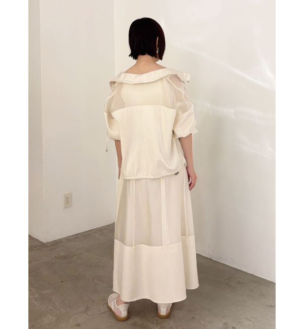 LAGUNAMOON「コントラストハイネックブルゾン」|ブルゾン・スタジャン|