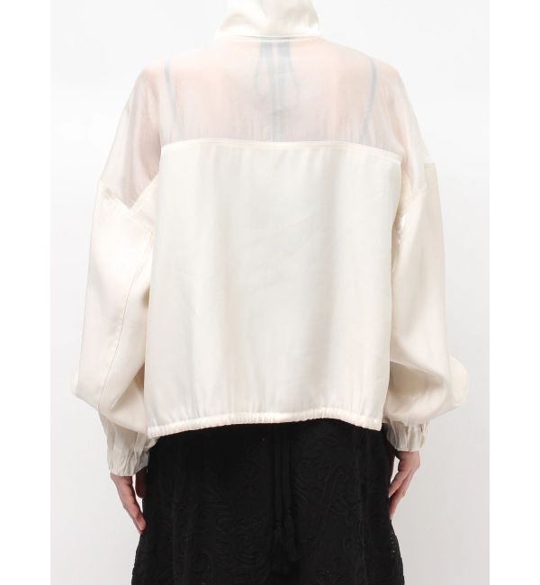 LAGUNAMOON「コントラストハイネックブルゾン」|ブルゾン・スタジャン|