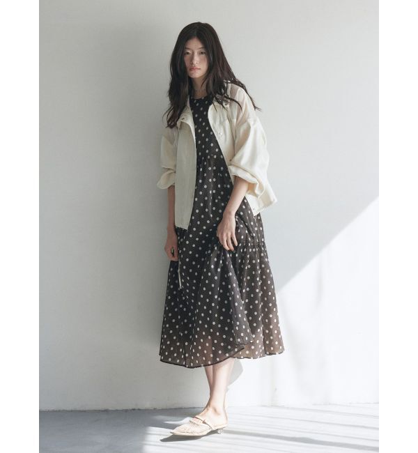 LAGUNAMOON「コントラストハイネックブルゾン」|ブルゾン・スタジャン|