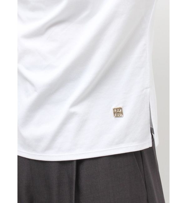 LAGUNAMOON「【接触冷感】オフショルドレープカットトップス」|Tシャツ・カットソー|