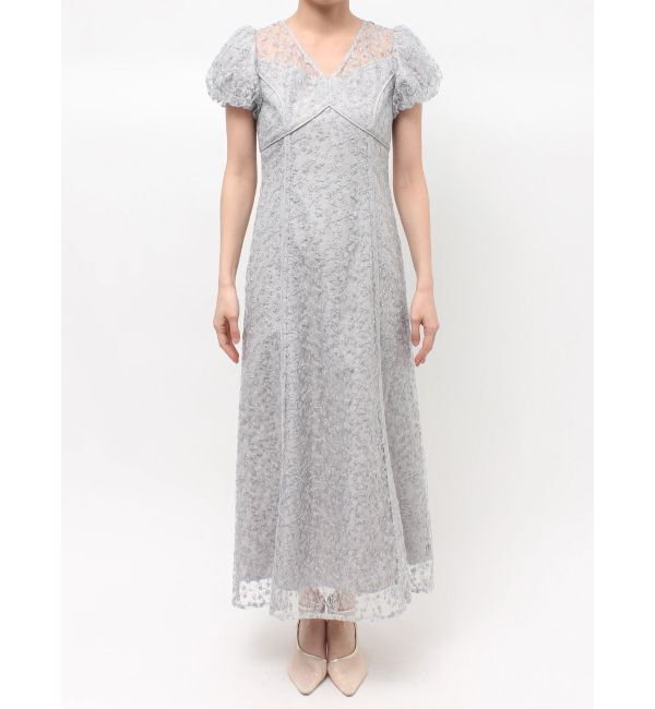 LAGUNAMOON「LADYスモールフラワーレースワンピース」|ドレス|