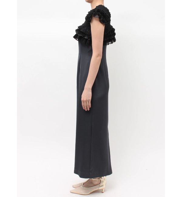 LAGUNAMOON「LADYミックステクスチャーボレロキャミワンピース」|ワンピース|