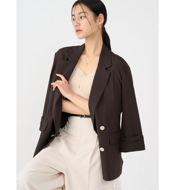 LAGUNAMOON「【UVカット】ラリエットニットプルオーバー」|ニット・セーター|