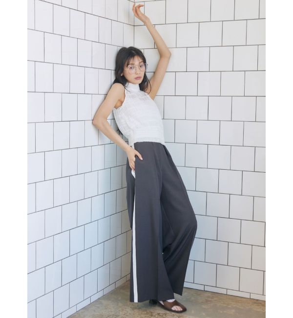 LAGUNAMOON「ボウタイシャーリングブラウス」|シャツ・ブラウス|