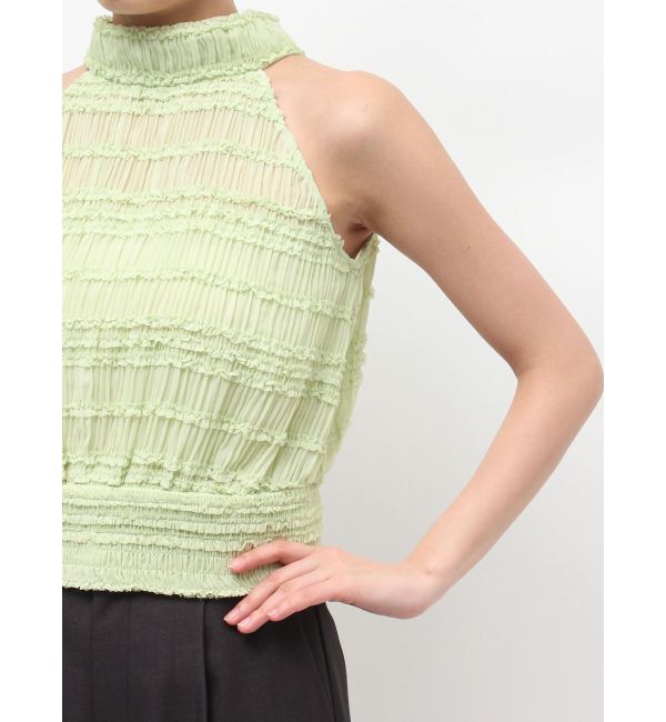 LAGUNAMOON「ボウタイシャーリングブラウス」|シャツ・ブラウス|