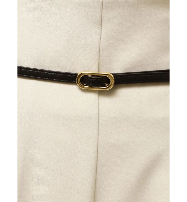 LAGUNAMOON「バイカラーベルトライトパンツ」|その他|