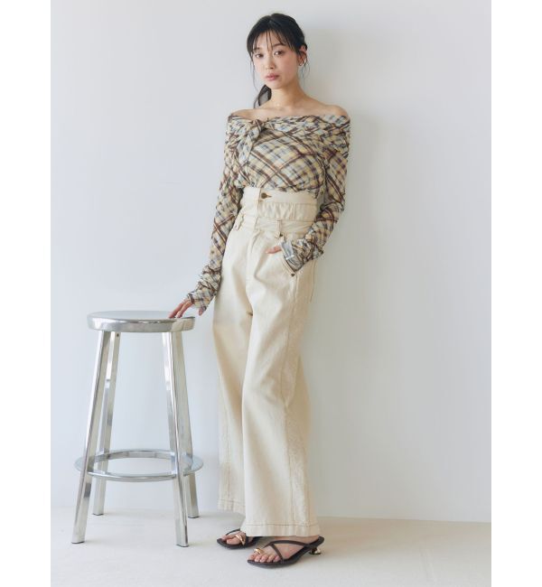 LAGUNAMOON「メタルリングストラップサンダル」|サンダル|