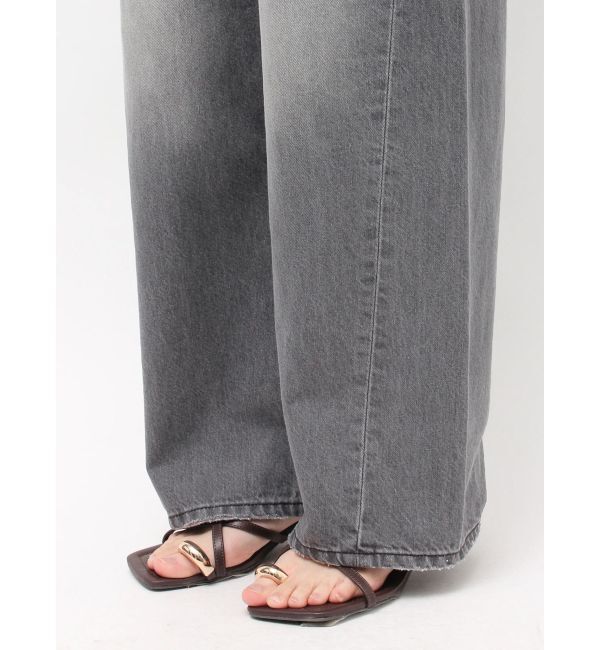 LAGUNAMOON「リップドデニムパンツ」|デニム|