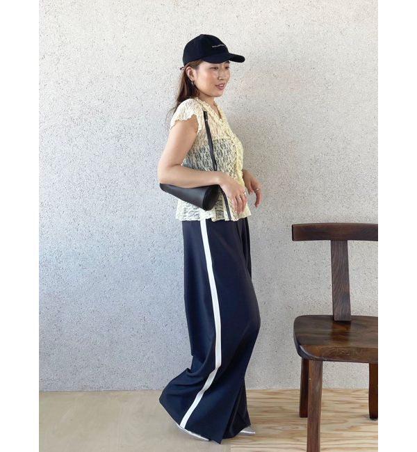 LAGUNAMOON「レースフリルペプラムトップス」|Tシャツ・カットソー|