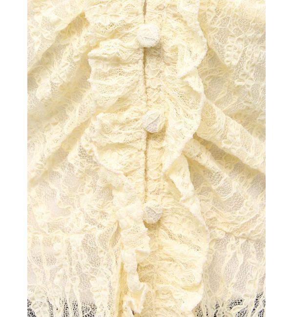 LAGUNAMOON「レースフリルペプラムトップス」|Tシャツ・カットソー|