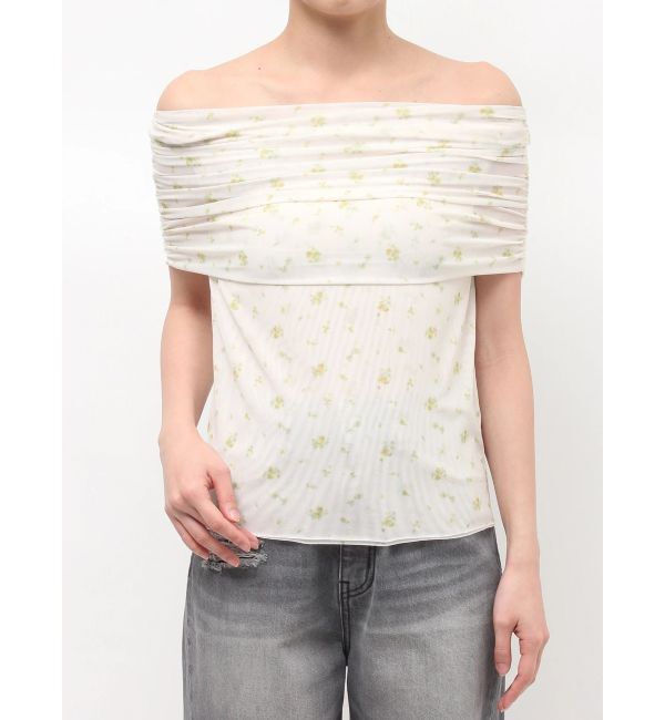 LAGUNAMOON「オフショルチュールトップス」|Tシャツ・カットソー|