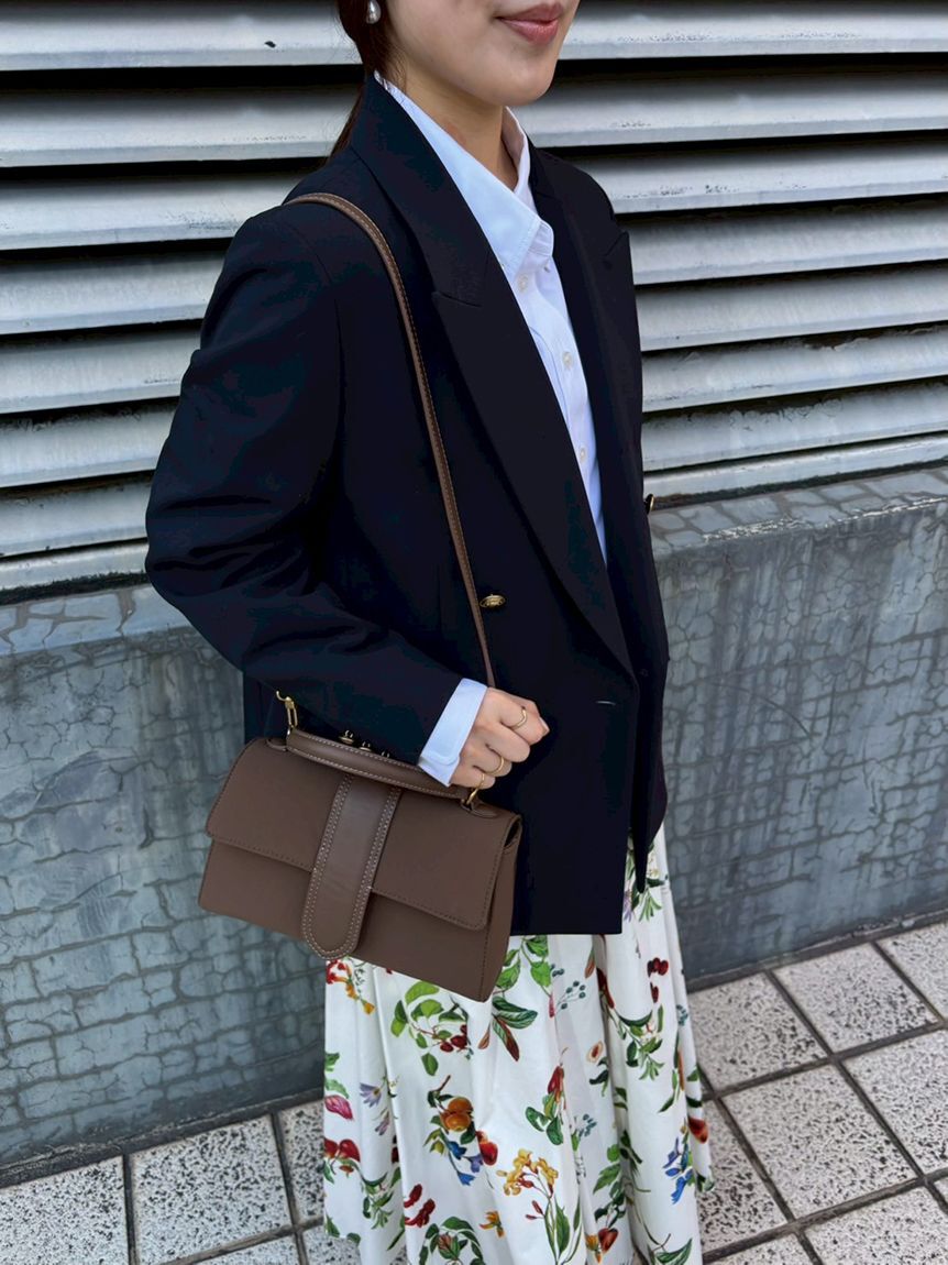 Mila Owen「金釦ダブルブレストブレザー」|テーラードジャケット|