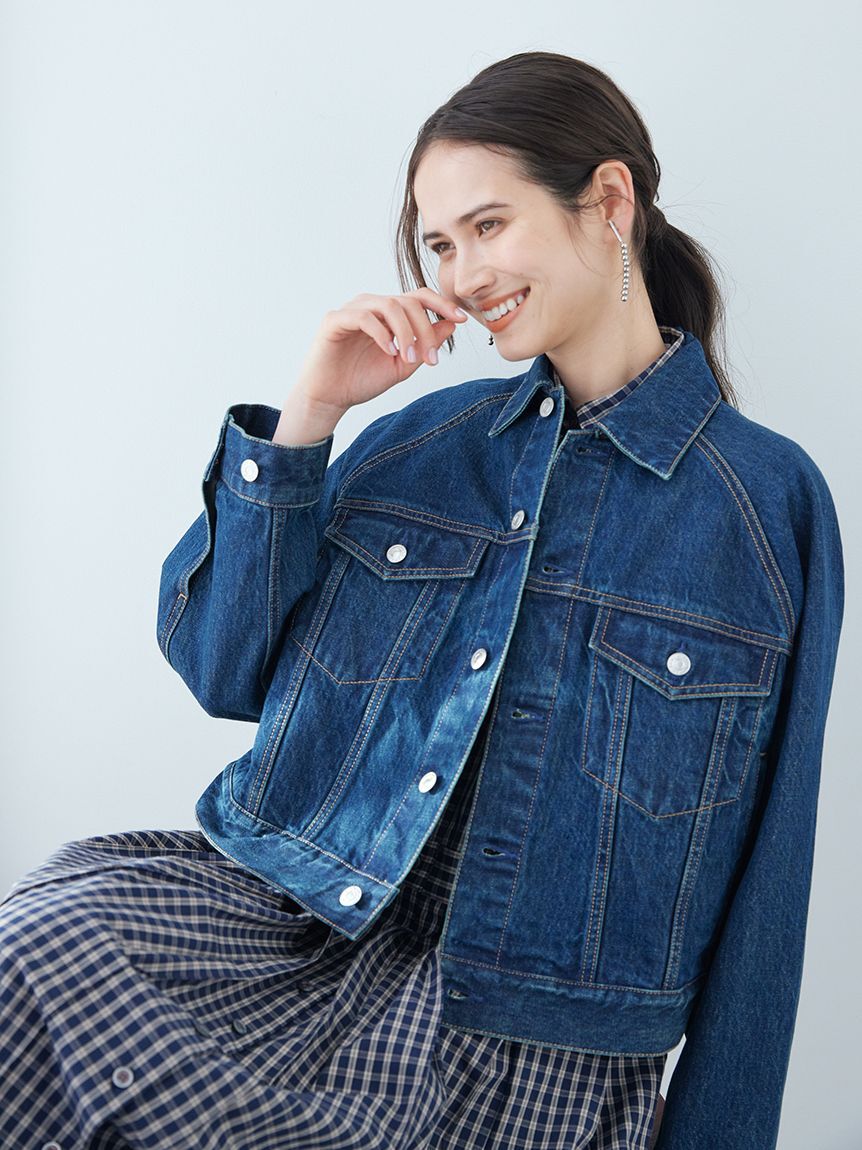 Mila Owen「フレアＧジャン」|デニムジャケット|