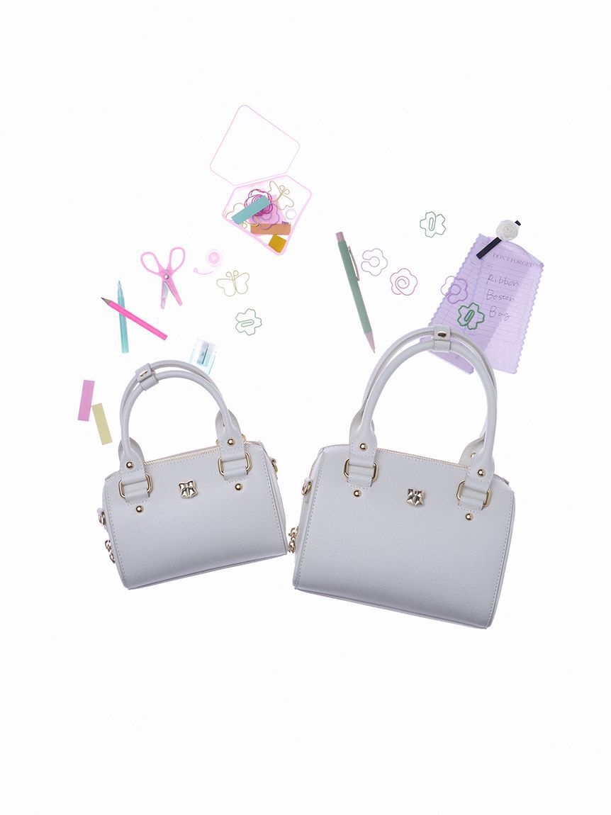 FURFUR「リボンカシメボストンバッグ」|ボストンバッグ|