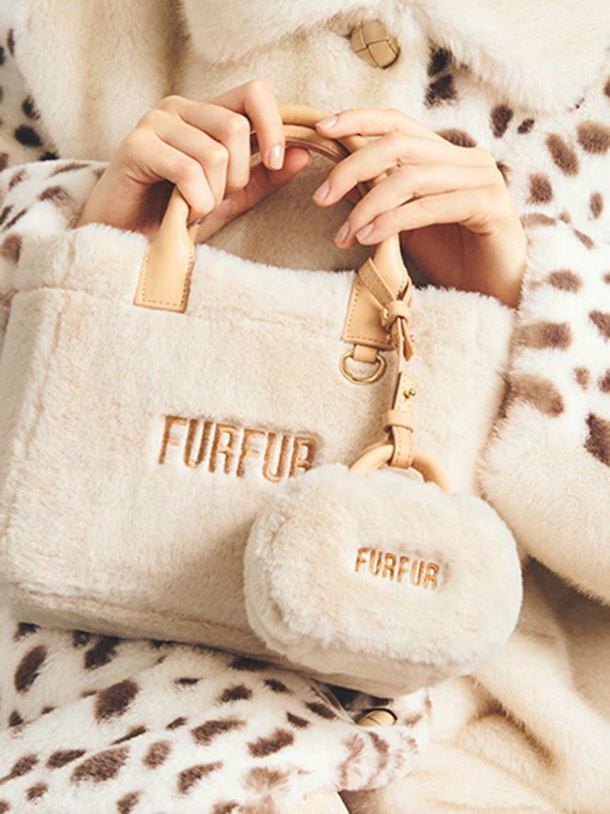 FURFUR「【限定カラー】エコファートートミニチャーム」|キーケース|