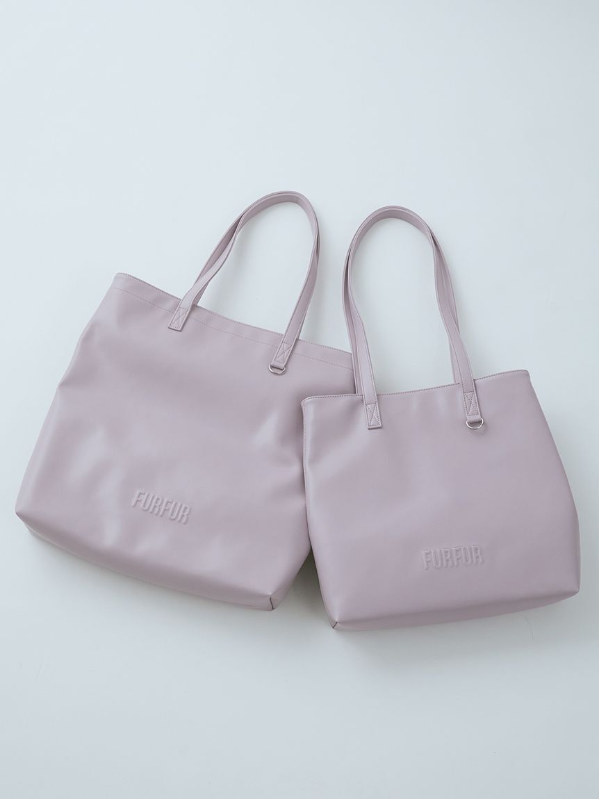 FURFUR「【新色追加】エンボスロゴトートバッグL」|トートバッグ|
