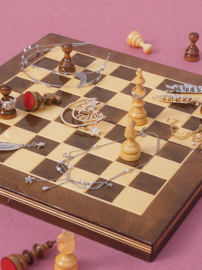 FURFUR「ムーン＆スターモチーフブローチ」|ブローチ・コサージュ|