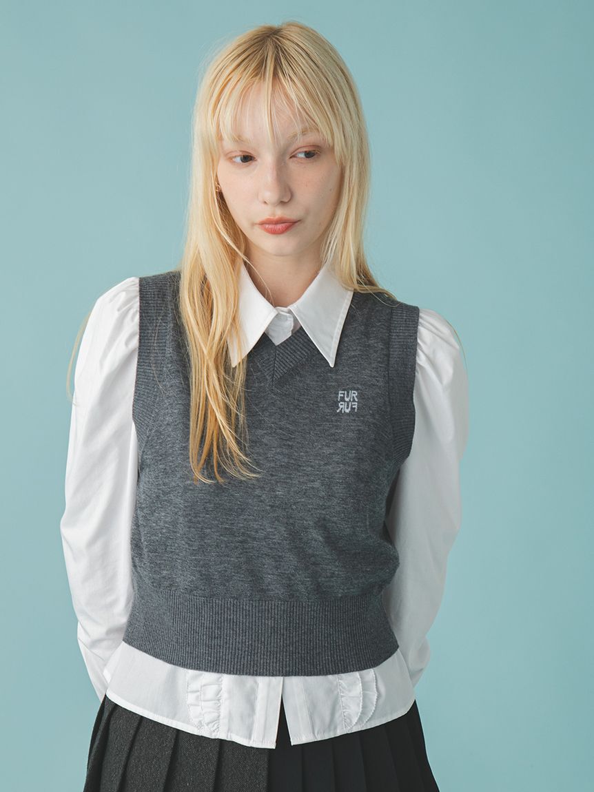 FURFUR「ボレロレイヤーベストセット」|ダウンベスト・ベスト|