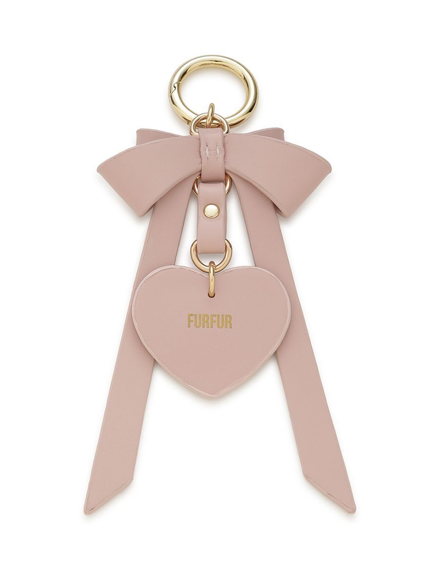 FURFUR「【限定カラー】リボンカシメバッグチャーム」|キーケース|