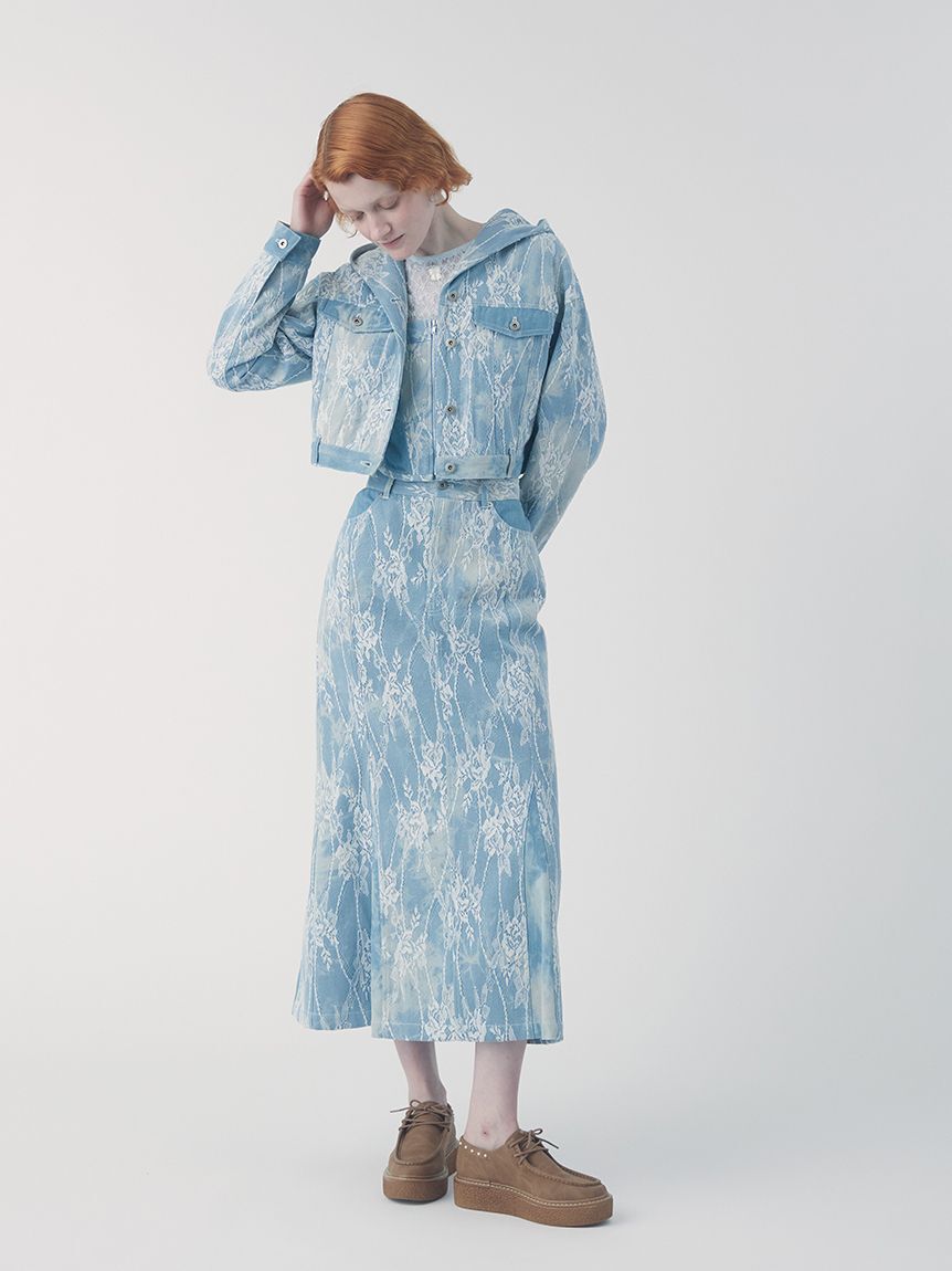 FURFUR「マルチマテリアルマーメイドスカート」|スカート|