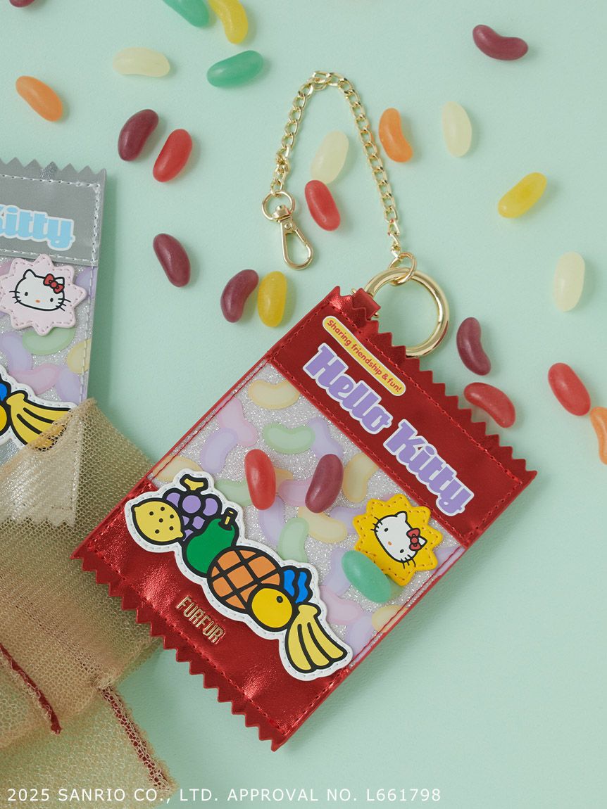 FURFUR「HELLO KITTYポーチチャーム」|キーケース|