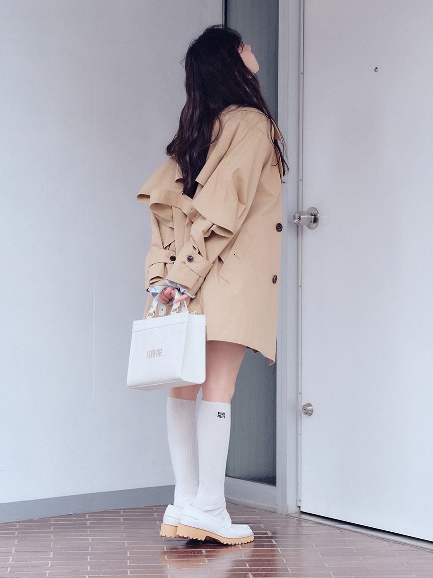 FURFUR「オーバーミドルトレンチコート」|トレンチコート|