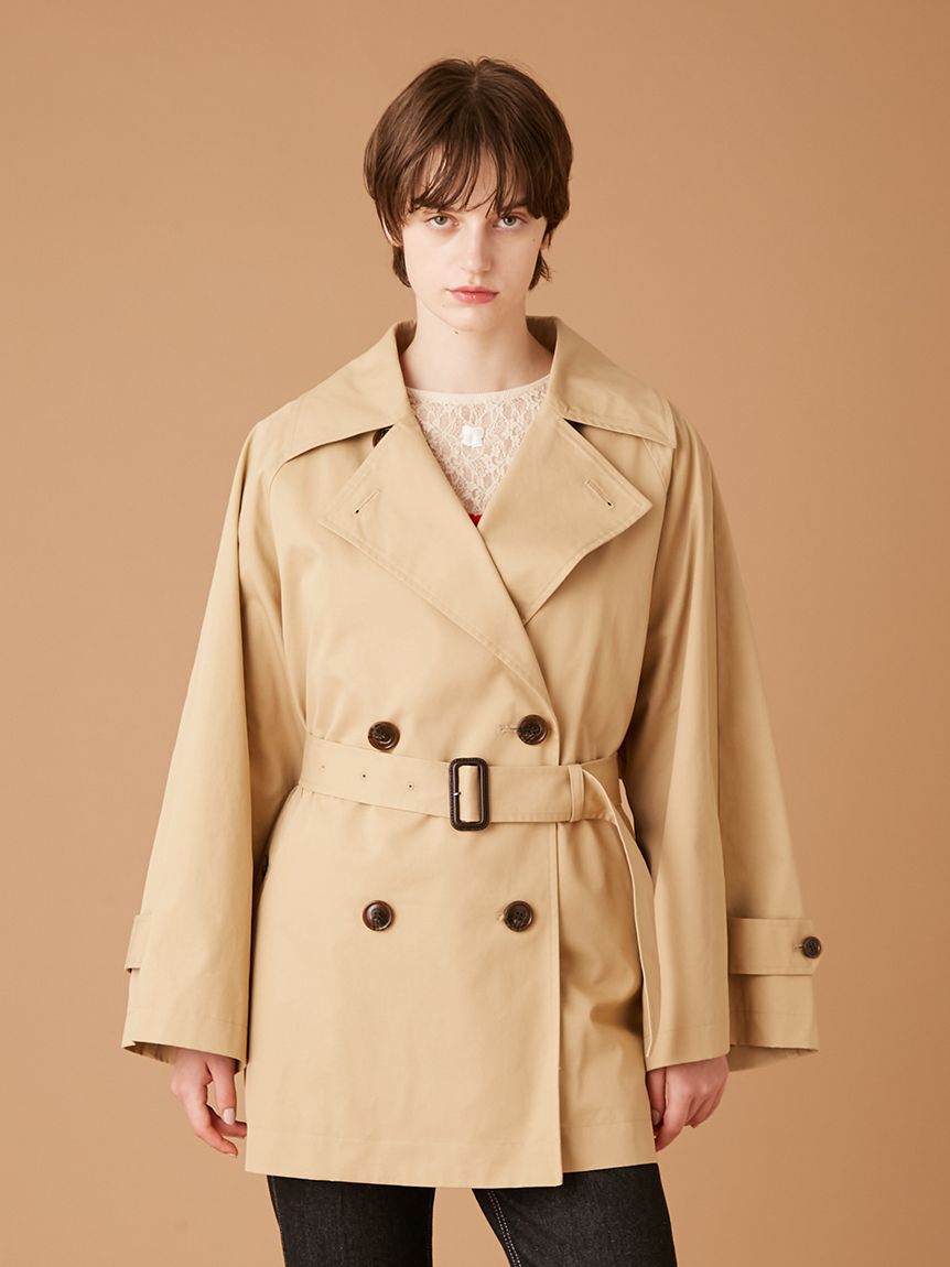 FURFUR「オーバーミドルトレンチコート」|トレンチコート|