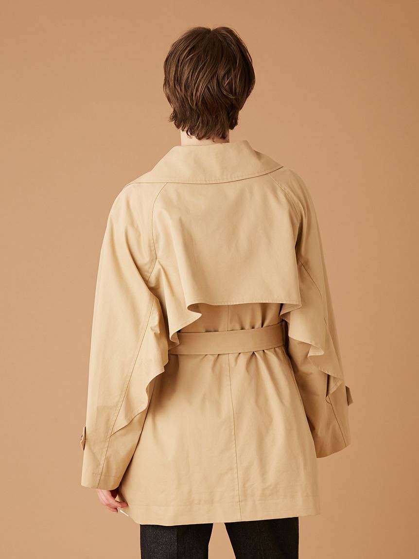 FURFUR「オーバーミドルトレンチコート」|トレンチコート|