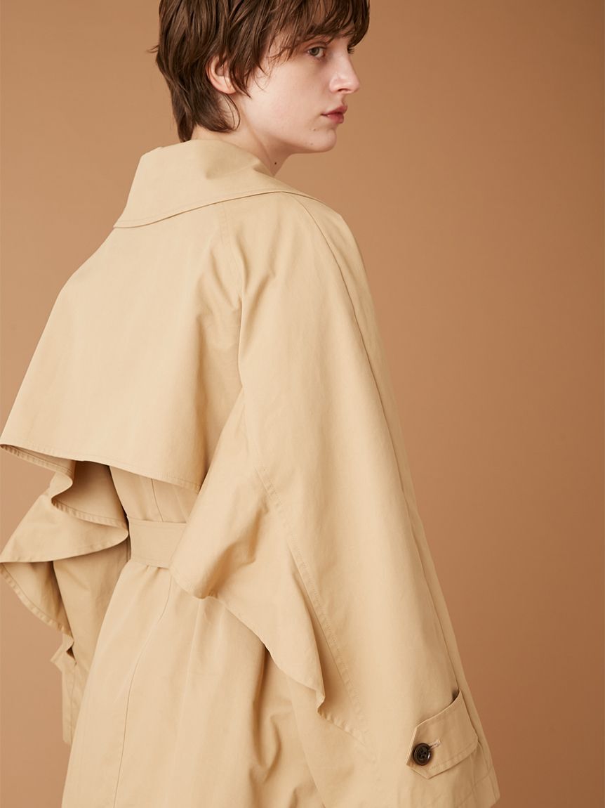 FURFUR「オーバーミドルトレンチコート」|トレンチコート|