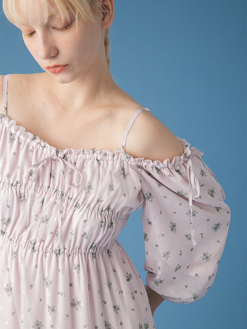 FURFUR「2WAYオリジナルフローラルドレス」|ドレス|