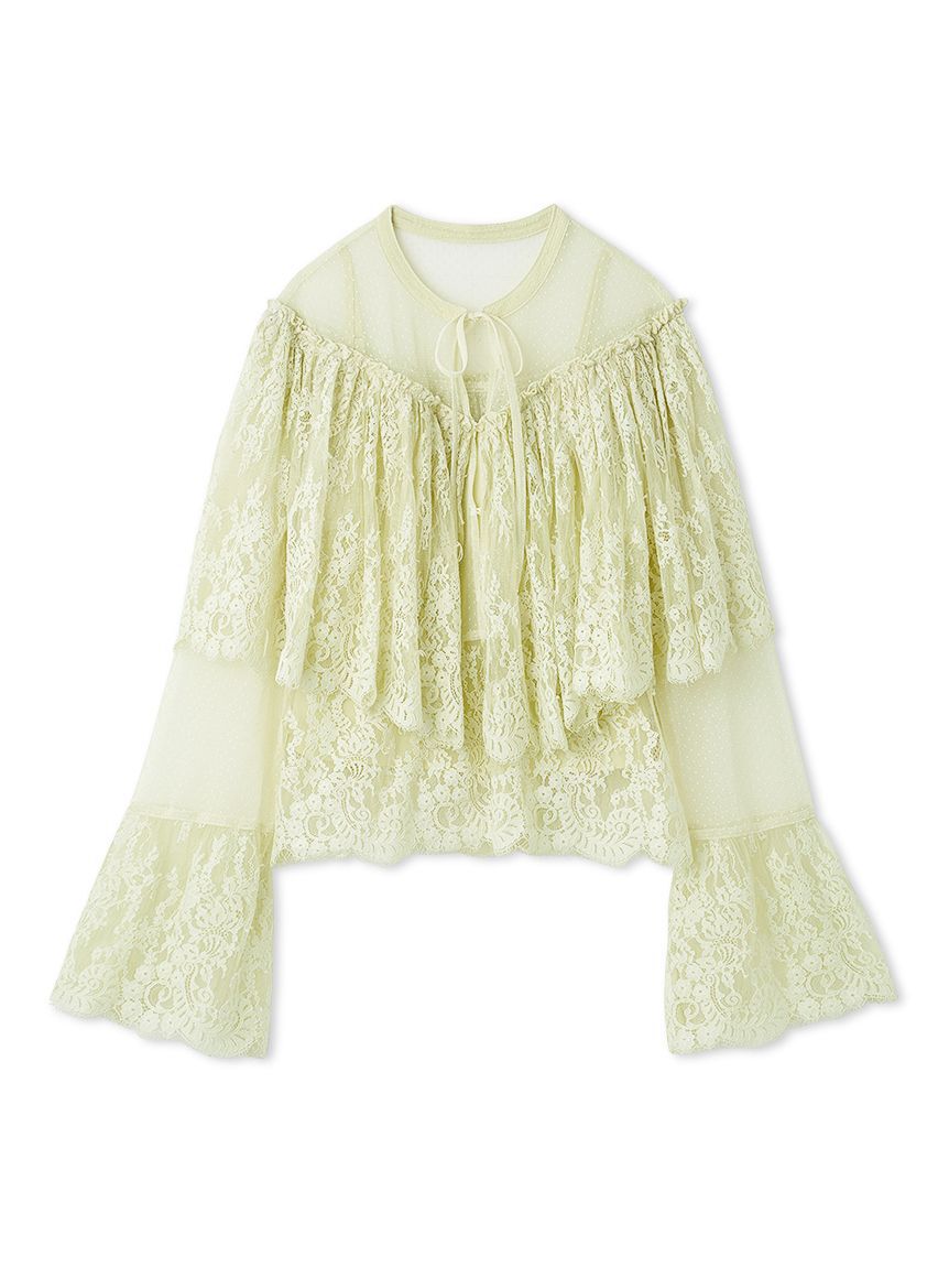 FURFUR「スカラップレースブラウス」|シャツ・ブラウス|MNT