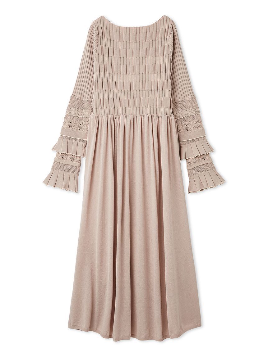 FURFUR「フリルスリーブニットドレス」|ドレス|