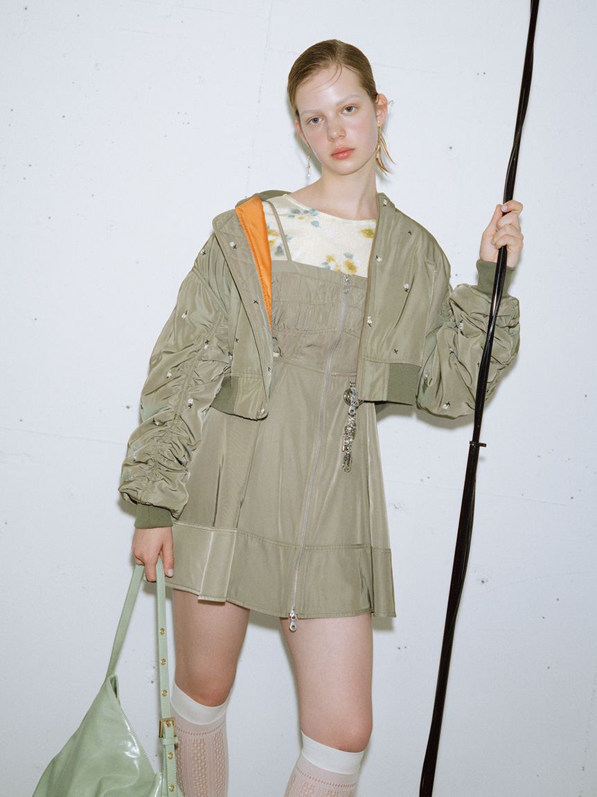 FURFUR「ぼかしフラワープリントシアープルオーバー」|Tシャツ・カットソー|