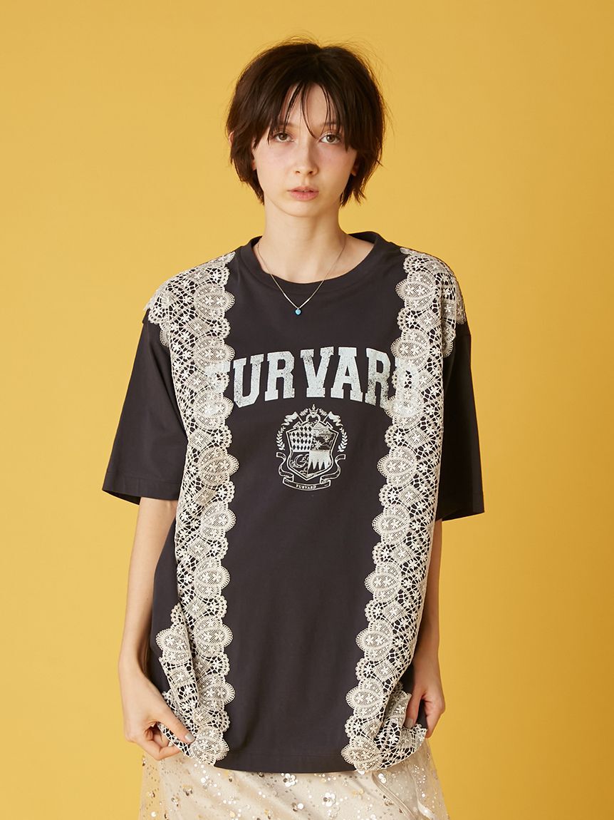 FURFUR「リメイクデザインレースTシャツ」|Tシャツ・カットソー|
