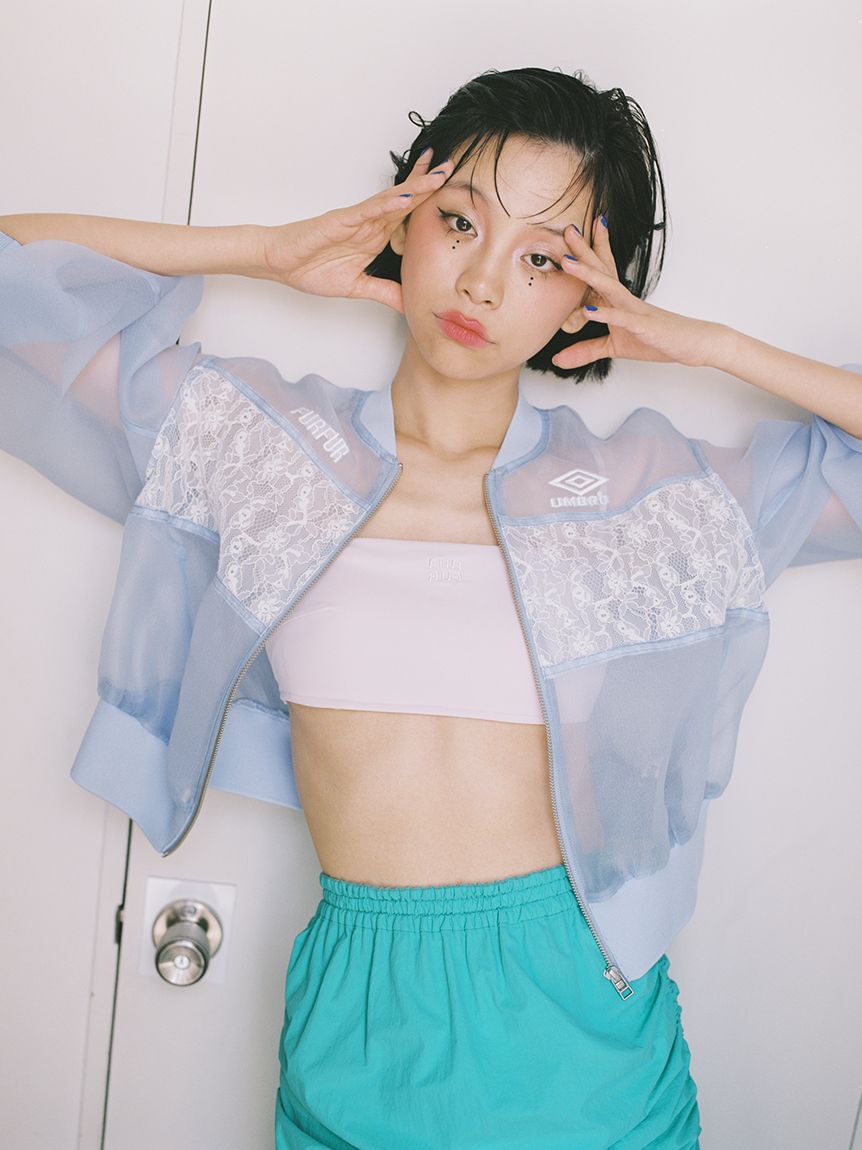 FURFUR「ロゴ刺繍バンドゥブラトップ」|インナー|