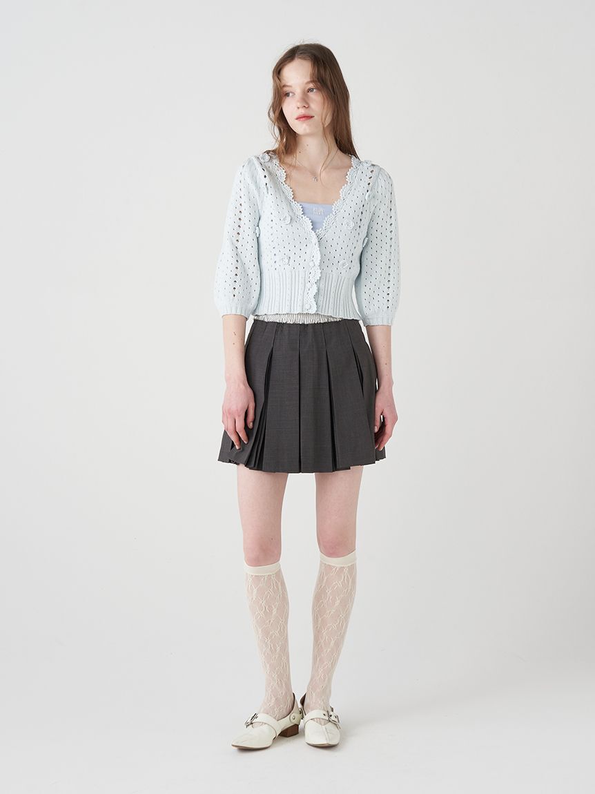 FURFUR「ロゴ刺繍バンドゥブラトップ」|インナー|