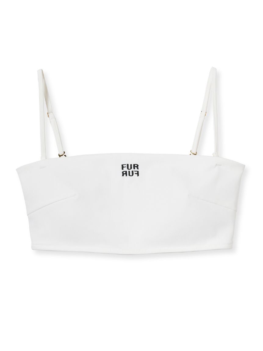 FURFUR「ロゴ刺繍バンドゥブラトップ」|インナー|