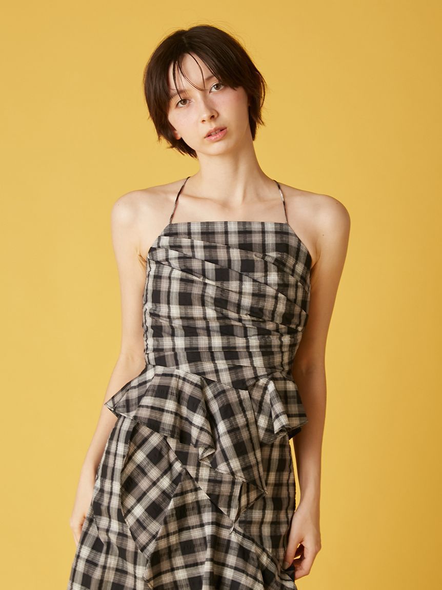 FURFUR「アシンメトリーヘムキャミソール」|キャミソール|